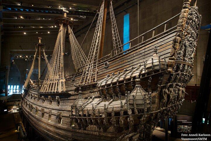 Stockholm Måste Se - Gamla stan, båt + Vasamuseet 3h liten grupp