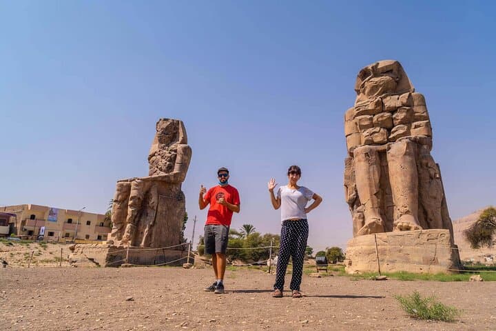 Hot Air Balloon & valley of the kings & Hatshepsut temple