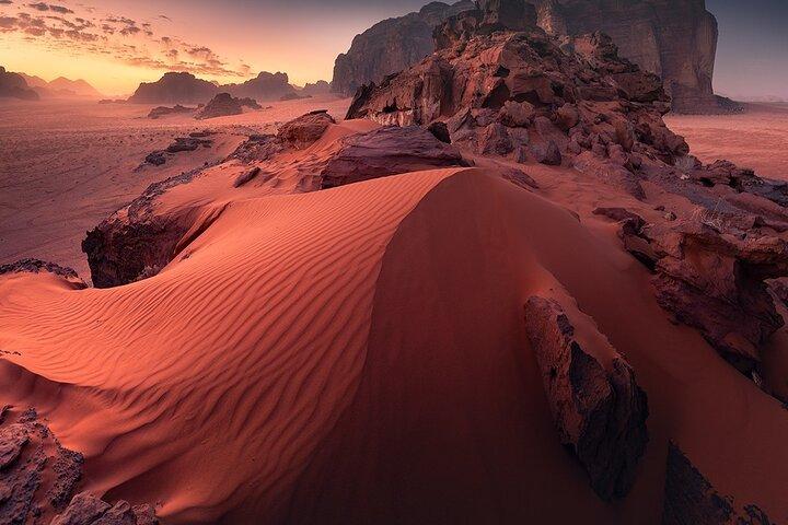 Tour di cinque giorni ad Aqaba, Petra, wadi rum, Dead see, Battesimo, nepo