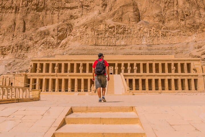Hot Air Balloon & valley of the kings & Hatshepsut temple
