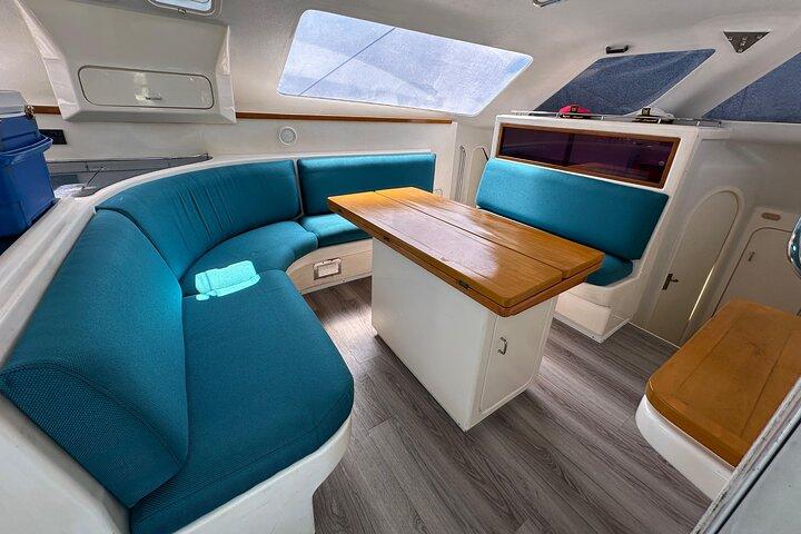 Katamaran til Isla Mujeres – børn går gratis! (Pay Dock Fee)