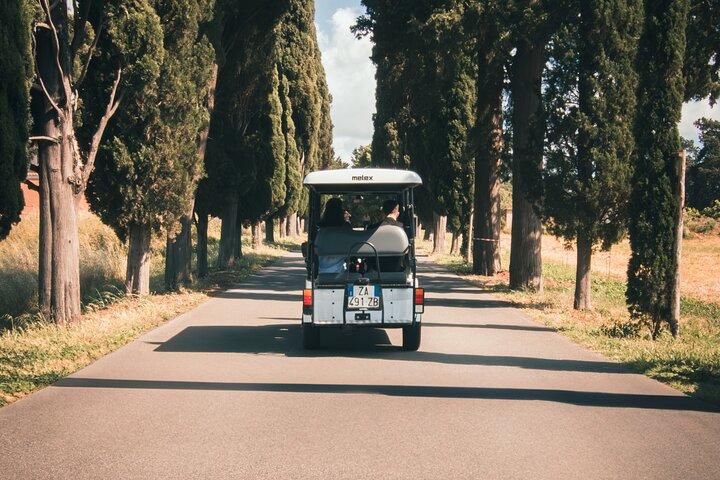 Private Tour durch Appia Antica und römische Katakomben mit Golfwagen