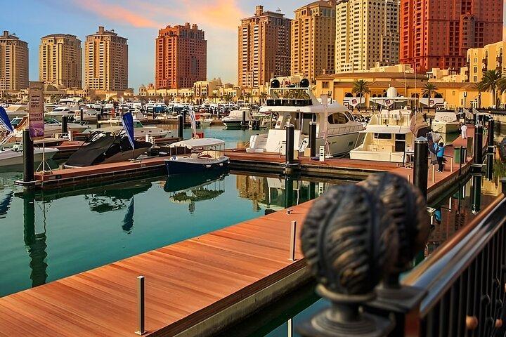 Experiência da Ilha do Qatar: passeio de barco e comida – 7 degustações