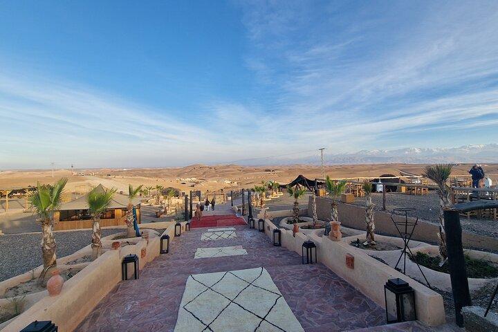 Luxury Agafay Experience: Pool, Camel or Quad, Lunch, Dinner Show