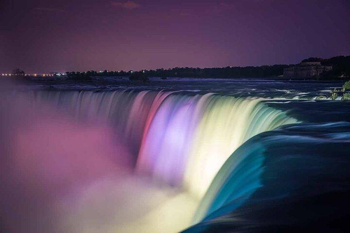 Niagara Falls Nightlight Experience com fogos de artifício (US Side)