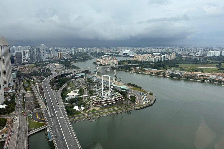 Singapur Marina Bay Sands SkyPark Aussichtsplattform E-Ticket