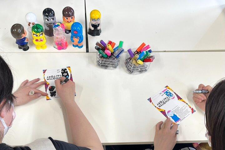 本物の東京の工場で手作りの日本語そふびビニール玩具