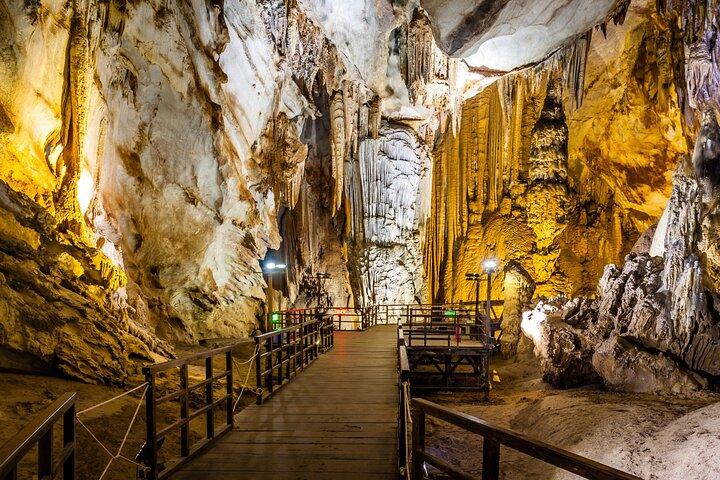 Phong Nha Cave & Paradise Cave Full-Day Exploration from Hue