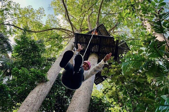 Samui Zipline Aventura con servicio de traslado