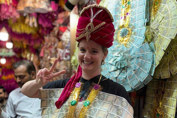Agra Heritage Food Walk Tour, kryddmarknaden och Tuk-Tuk Ride