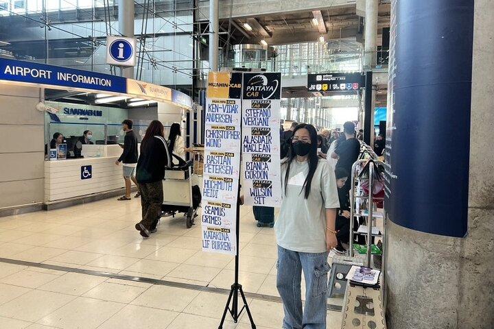 BKKとDMKのプライベートエアポートからバンコクとパタヤへの送迎
