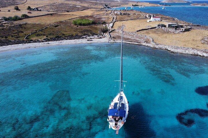All Inclusive Tour till Delos och Rhenia Islands med S/Y Olga M