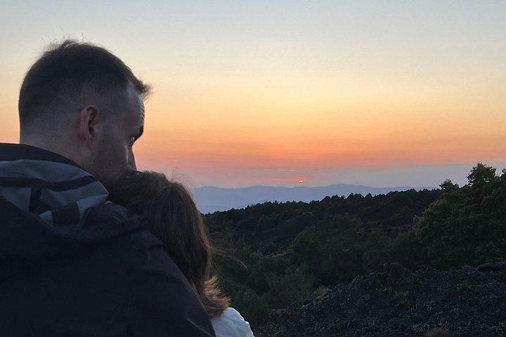 Mount Etna Sunset with sicilian tasting