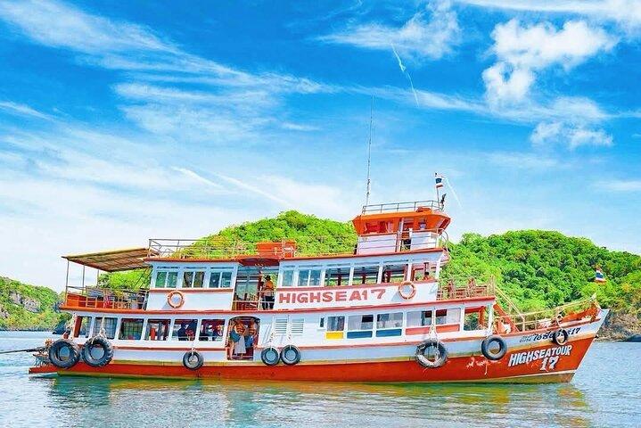 Explore o Parque Marinho Nacional de Angthong de Big Boat de Koh Samui