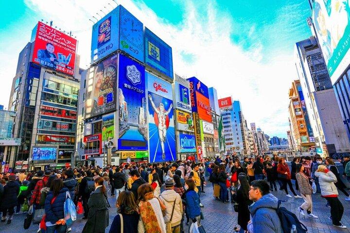 Excursion d'une journée à Osaka et Nara avec transport privé