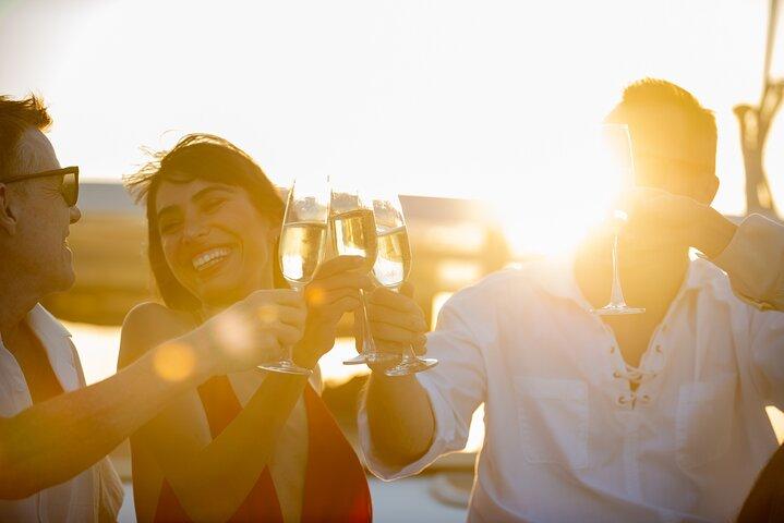 De Amalfi ou Positano: Sunset Cruise com Prosecco