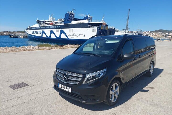 Lavrio Port to Athens Airport Private Transfer with Meet & Greet