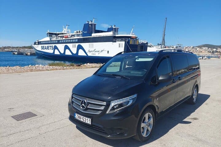 Rafina Port to Athens Airport Private Transfer with Meet & Greet