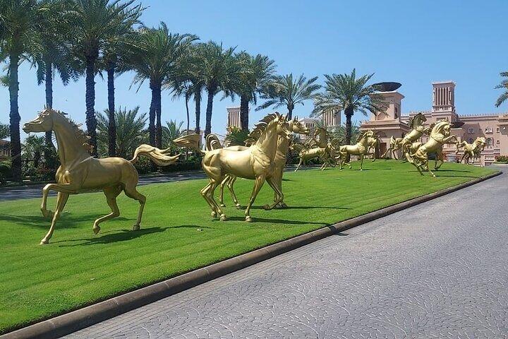 Dubaï City Tour Vieux et Nouveau Dubaï Abra Ride Palm Island et Souks
