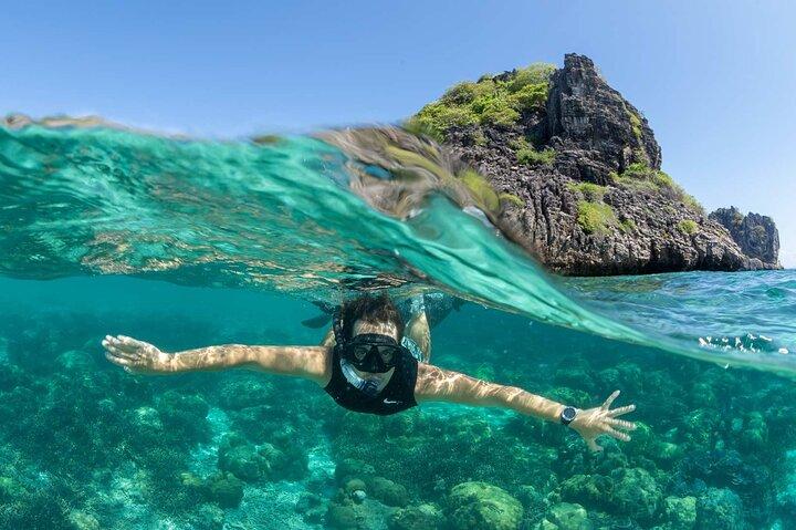Krabi Hong Island Sunset Tour med grill och natt Plankton Simma