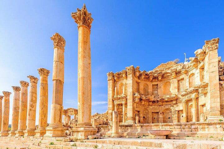 Tour privato, tour della città di Jerash e Amman