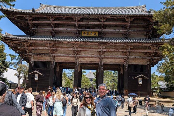 Excursion d'une journée à Nara au départ de Kyoto avec un guide agréé