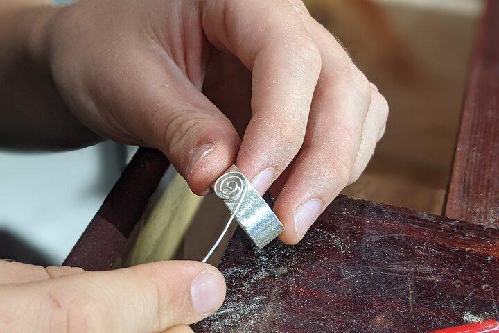 Hanoi Anillo/colgante de plata único... Making Workshop