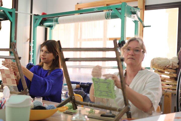 Myrugy-Small Group Rug Making Workshop in Marrakech with Licensed （マラケシュ）