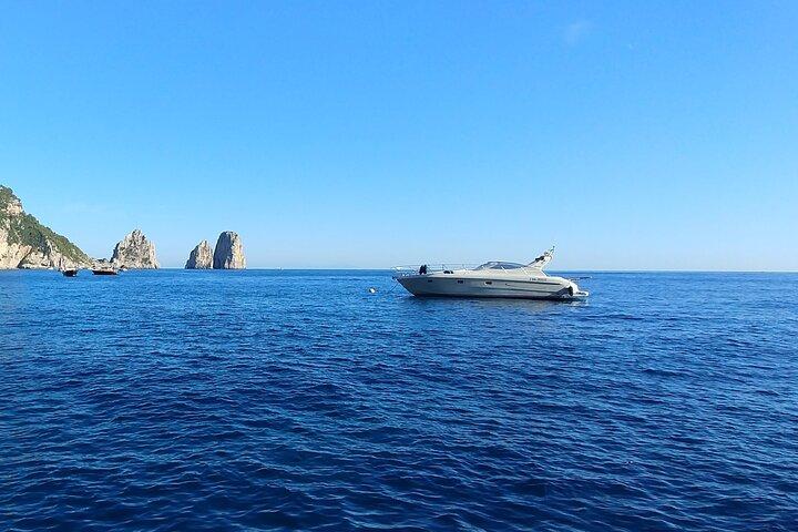 Cruzeiro Privado para Capri e Costa Amalfitana de Positano ou Amalfi - iate 40'
