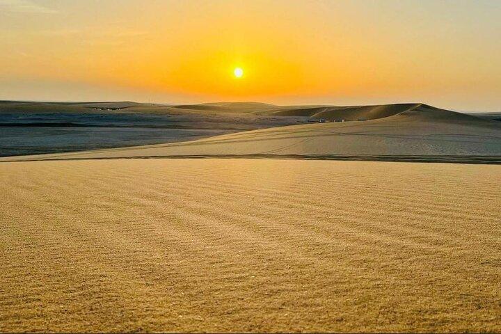 Doha Sunrise, Safari nel deserto del tramonto Camel Ride & Inland Sea Tour