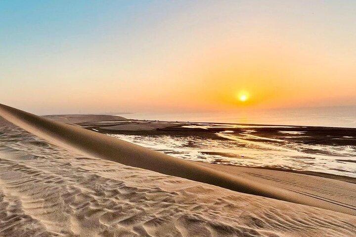 Doha Sunrise, Safari nel deserto del tramonto Camel Ride & Inland Sea Tour