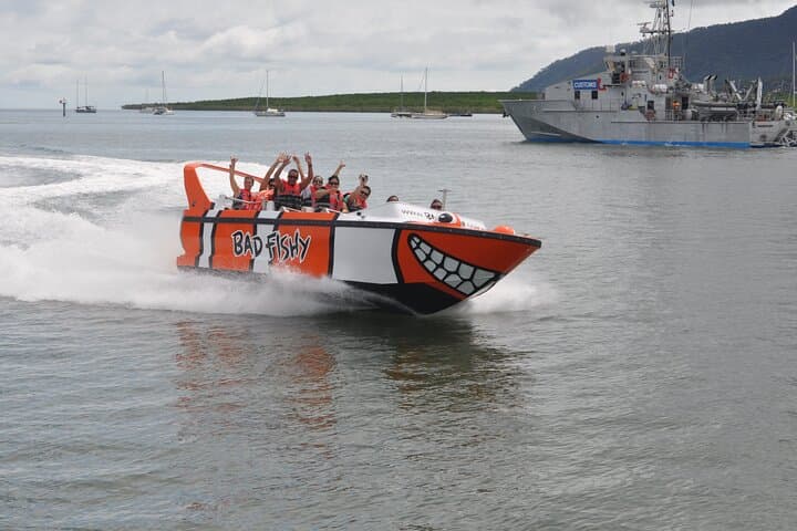 Cairns Hot Air Balloon Flight + Bad Fishy Jet Boating Cairns