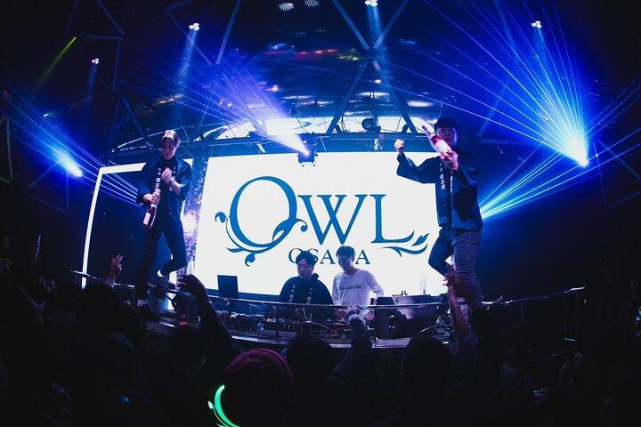 大阪梅田： OWLナイトクラブ入場券（外国人用）