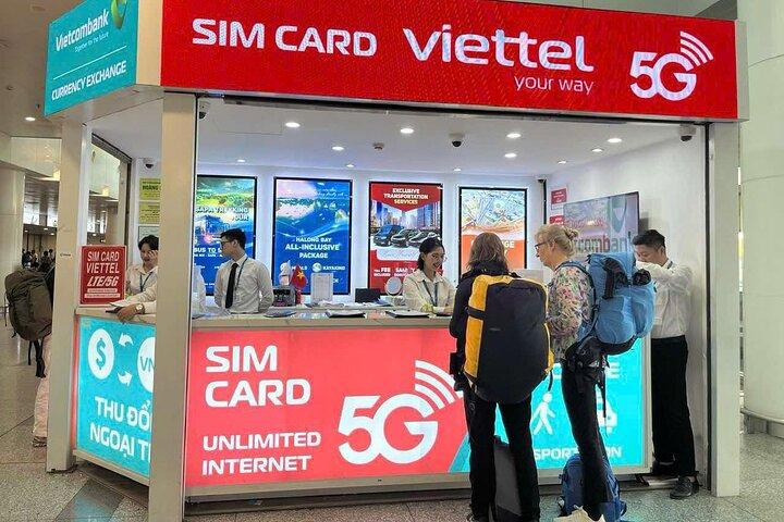 Viettel SIM für Vietnam – 30 Tage, 5GB pro Tag | eSIM & Physical