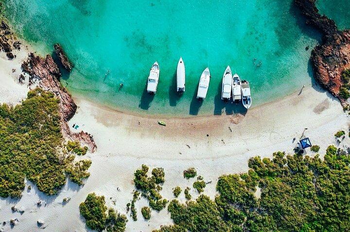 Flygte til paradis snorkling på Dimaniyat Island, Muscat