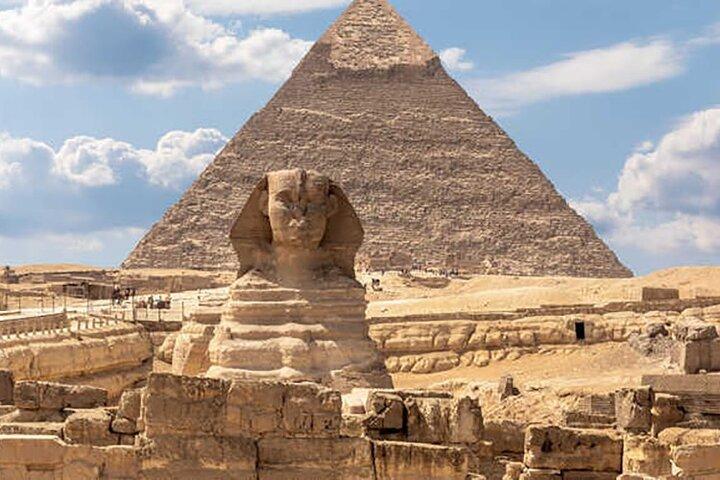Giza Pyramider Tour, Sphinx og inde i en pyramide