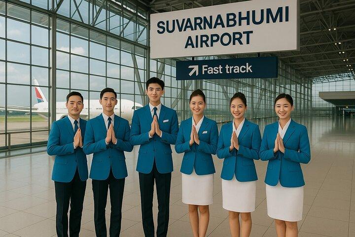 Pista Rápida com Butler Privado no Aeroporto Suvarnabhumi