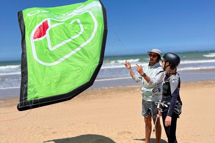 Cours semi-privé de kitesurf à Essaouira