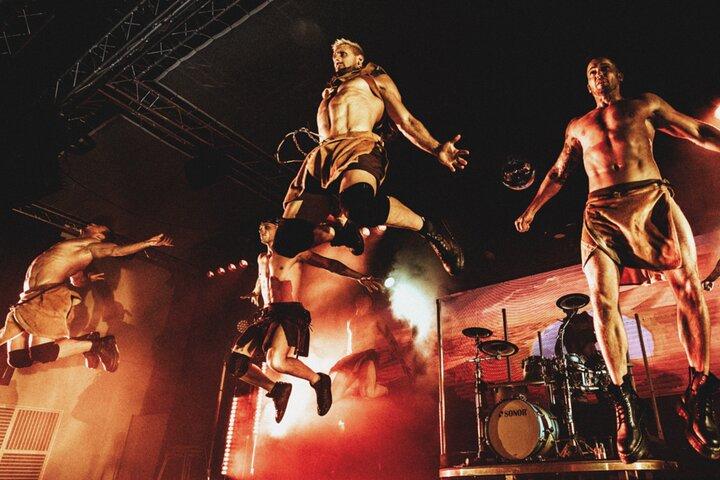 SIXX PAXX Mannen Podiumkunsten Show Berlijn