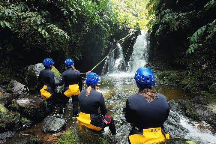São Miguel : Level 1 Canyoning in Ribeira dos Caldeirões, Azores