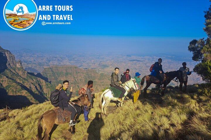 Excursion de 5 jours dans le nord de l'Éthiopie : Trek et Axum 3D Simien Mountains.
