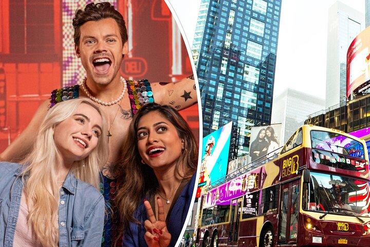 New York: Madame Tussauds Wax Museum och 24 timmars Hop-on Hop-off Tour