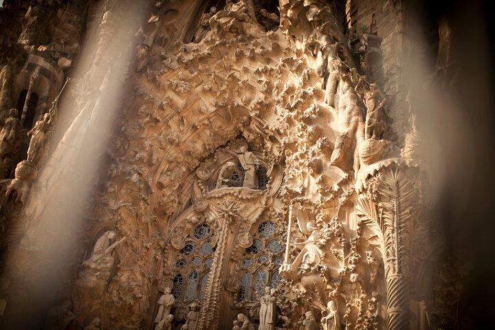 Visite familiale de la Sagrada Familia