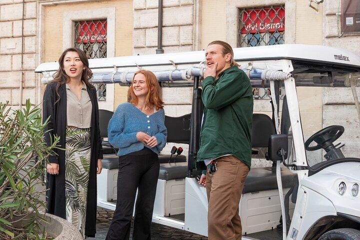 Disfruta de las principales atracciones de Roma en carrito de golf