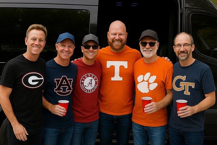 VIP Gameday Tailgateがマイバッハのスプリンターバンで登場