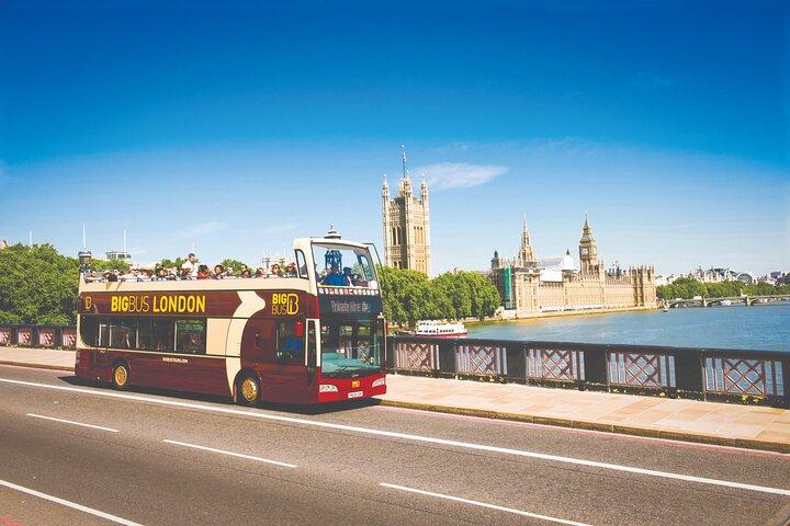 ロンドンアイチケット、ビッグバス乗り降り自由ツアー＆テムズ川クルーズ