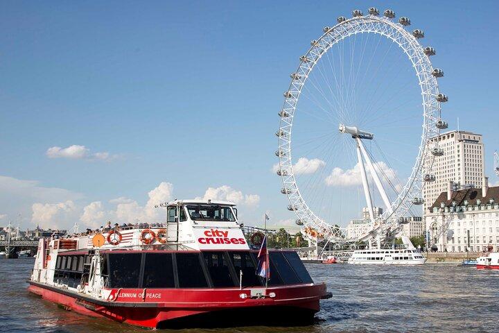 ロンドンアイチケット、ビッグバス乗り降り自由ツアー＆テムズ川クルーズ