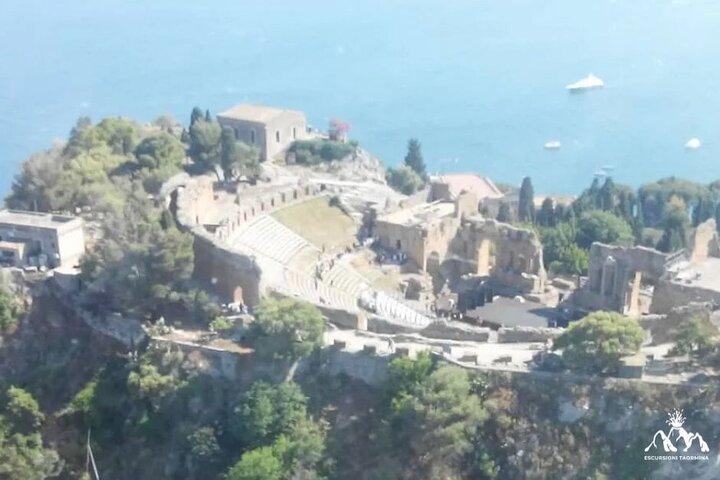 Tour del Padrino de Savoca y Taormina desde el Puerto de Messina