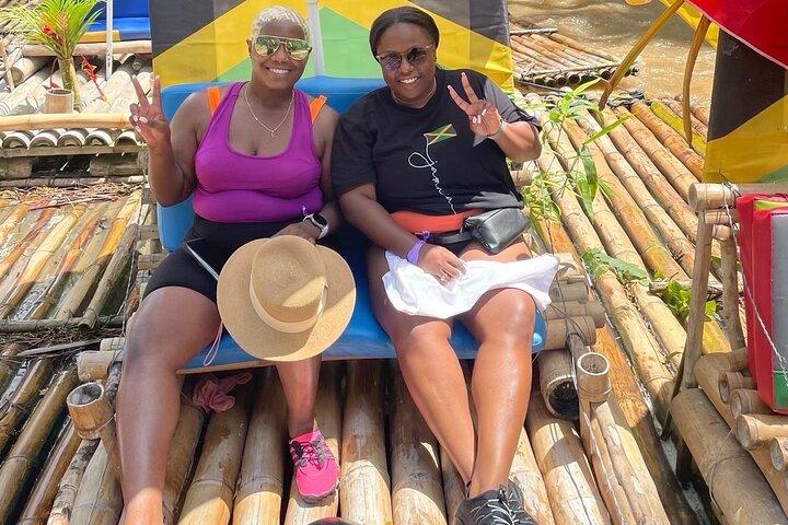 Bamboeraften en kalksteenmassage - Montego Bay Jamaica