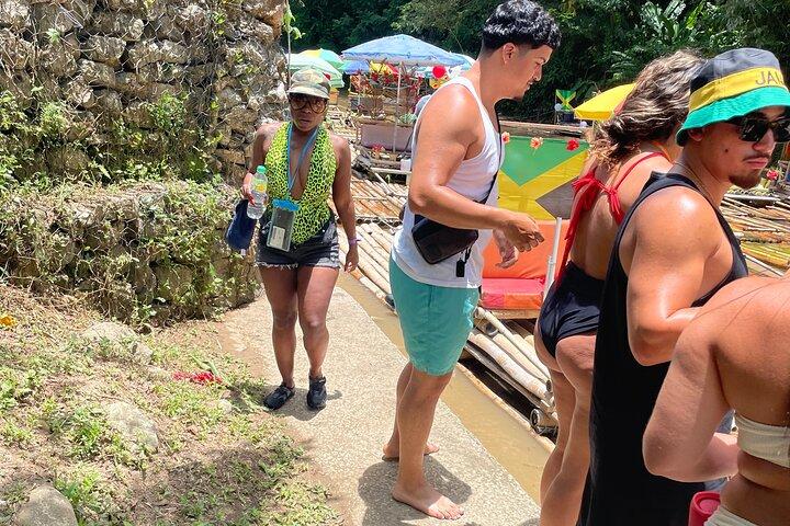 Bamboeraften en kalksteenmassage - Montego Bay Jamaica